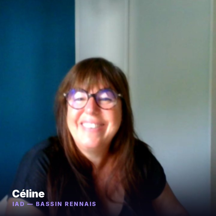 Céline, mandataire immobilier